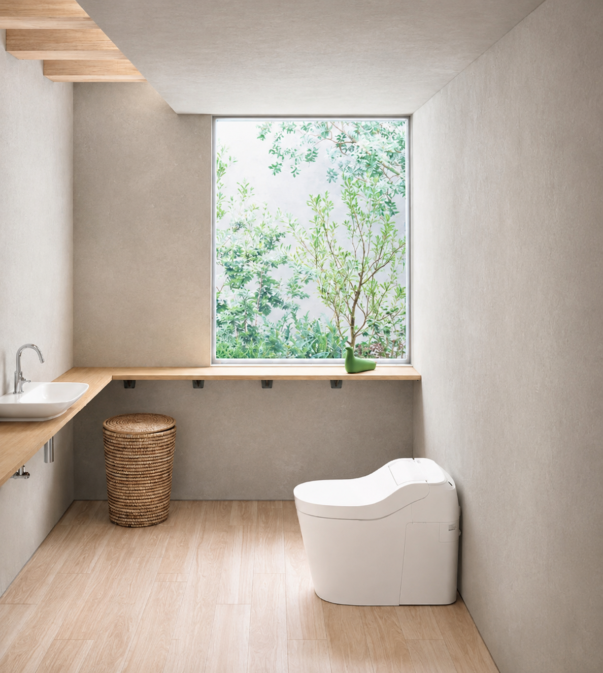 明るいトイレ空間になじむアラウーノ S160シリーズ