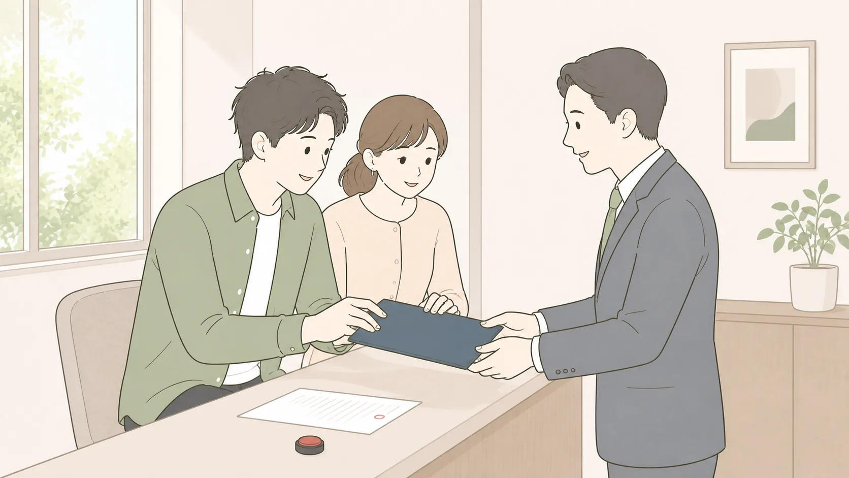 物件購入・契約のイメージ