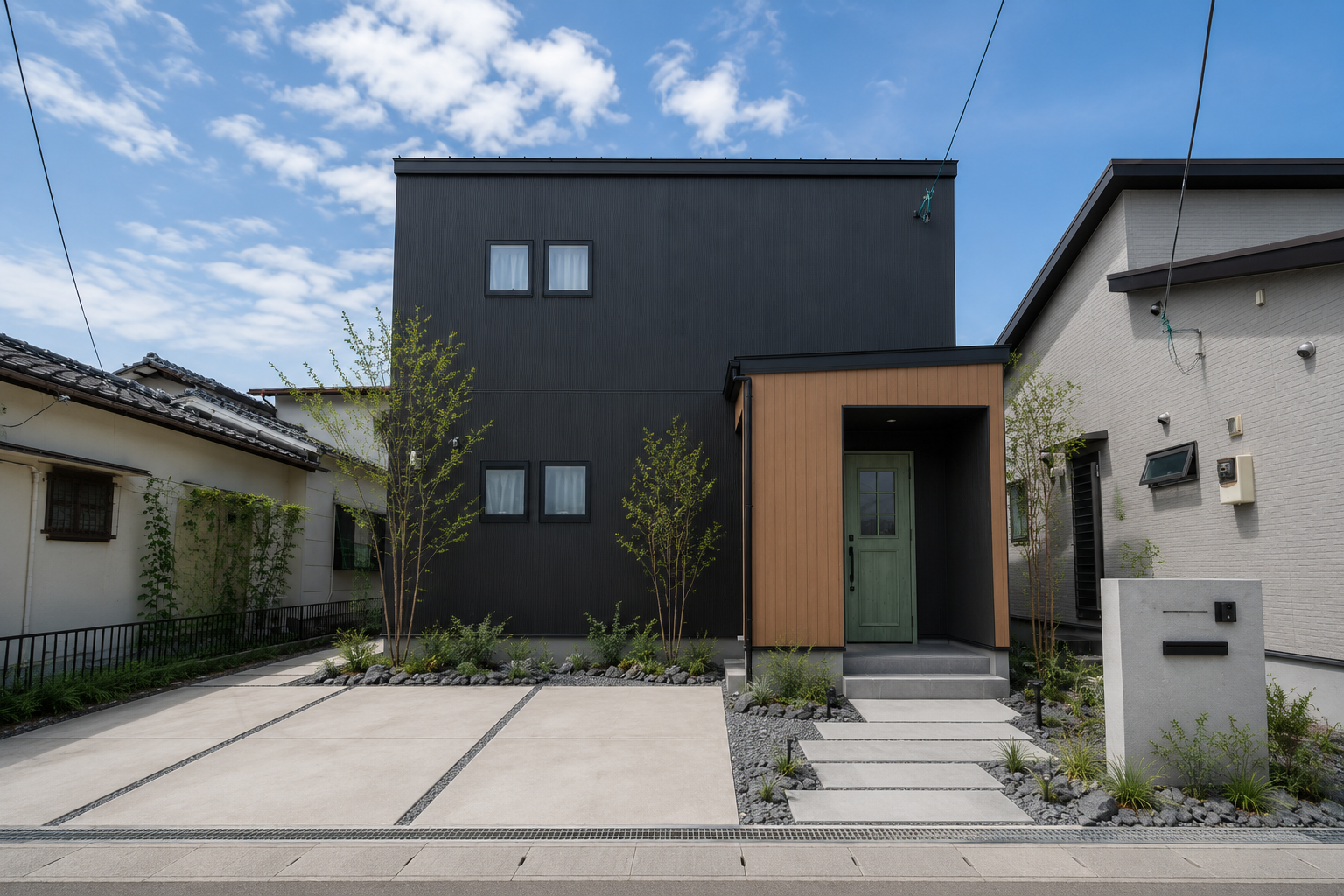 「かっこいい」も「予算内」も諦めない！2階建てモダン住宅