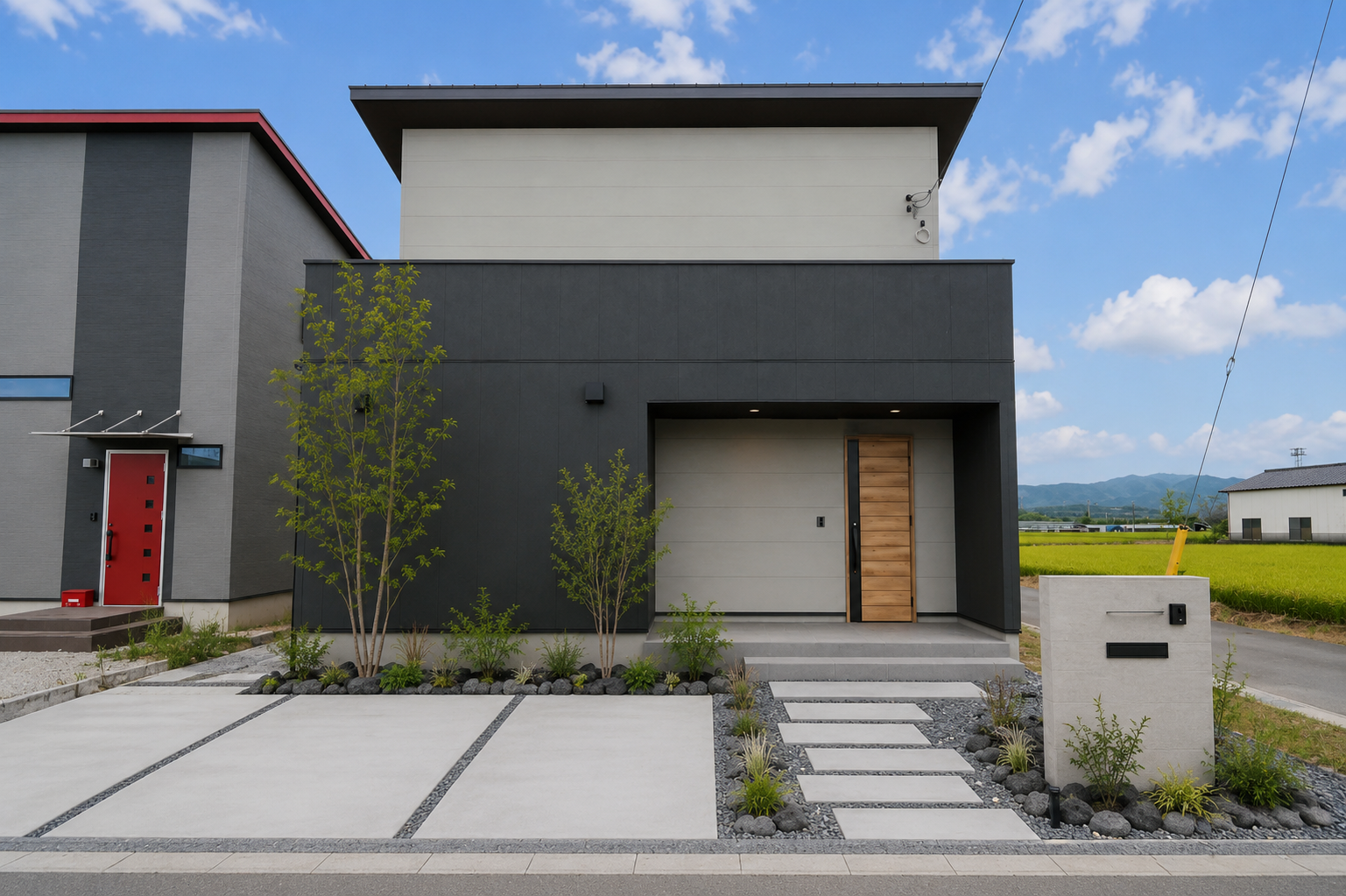 造作収納でスッキリ暮らす、洗練のローコストモダン住宅